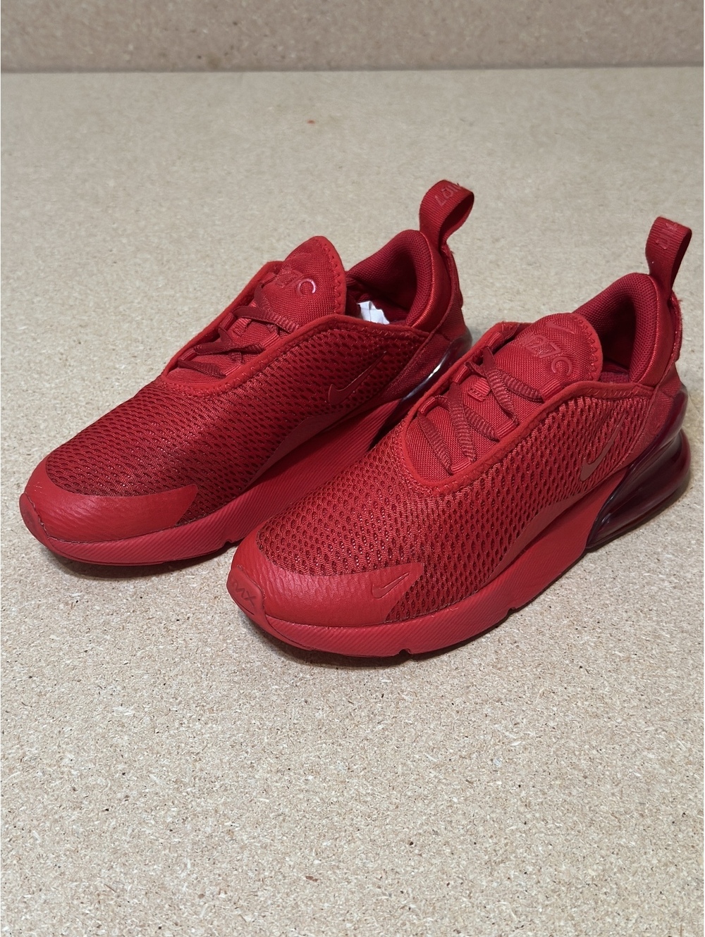Nike Air Max 270 RF PS University Red Kids 1.5Y CW6988-600 Sneakers